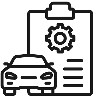 Ícone de revisão automotiva